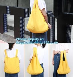 Printing acceptable Nylon Polyester foldable shopping bag,factory price foldable polyester tote eco friendly shopping ba