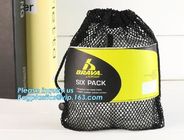 Mesh Gym Drawstring Bag Backpack For Basketball And Football,Promotion small drawstring mesh bag backpack bagease packa