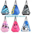Promotion Custom Eco Friendly Sublimation Polyester Folding Shopping Bag,Promotional Sports Gym Sack Polyester Drawstrin