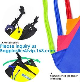 Custom Drawstring Bag/ Promotional drawstring backpack/Polyester Drawstring Bag,Custom 190T 210T 210d polyester backpack