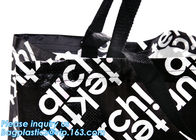 Eco Friendly Tote Shopping Carry Fabric PP Laminated Recyclable Woven Bag, Custom Foldable Shopping Recycle PP Non Woven