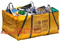 1000kg 2000kg PP New Rubbish Skip Garbage Bag,Flexible Container fibc bag for 4 tons,Eco friendly garbage dumpster Bag s