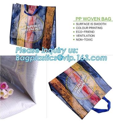 Cheap Promotional Waterproof Recycled laminated PP woven shopping bag,Manufacturer Cheap Custom Foldable Shopping Recycl