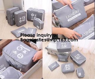 Polyester Travel Packing Cubes For Male And Female, Luggage Organizer,Packing Cubes Medium/Small Luggage Packing Travel