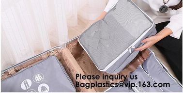 Polyester Travel Packing Cubes For Male And Female, Luggage Organizer,Packing Cubes Medium/Small Luggage Packing Travel