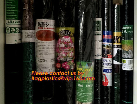 Agricultural garden weed barrier mat/weed barrier cloth,Black plastic anti weed mat/ground cover/weed barrier mat, BAGEA