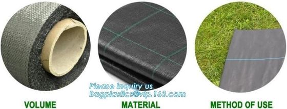 green color Plastic Ground Cover Mats mulch weed control fabric mat,Weed Barrier Around Fruit Trees PP Woven Weed Mat fo