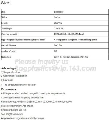 Agricultural Glass Green House for Commerical,Pop up Greenhouse Eco-friendly Fiberglass Poles Overlong Cover 98"x49"x53"