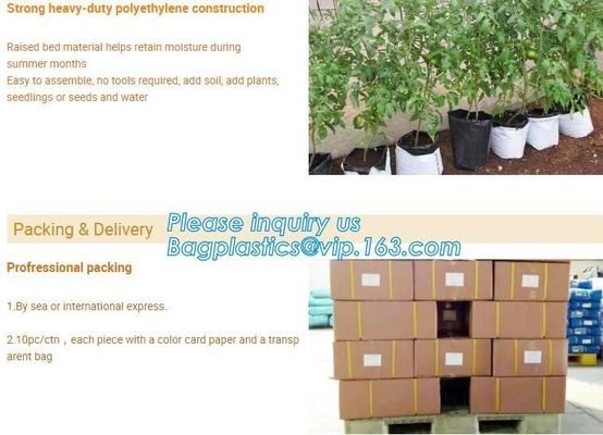 Polyethylene Durable Jumbo Tree Planter Bags, Heavy Duty Growing Bags,Effective UV Stabilized Black White Plastic Growin