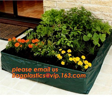 7 Gallon Grow Bags /Aeration Fabric Pots w/Handles (Black),Breathable Non-woven plant pots with handles 40 gal grow bags