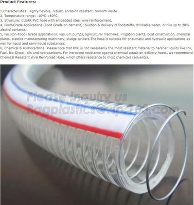 PVC STEEL WIRE MATERIAL HOSE,Corrugated suction hose /flexible pvc suction hose pipe /water hose,Oil / Gas/ Water Flexib