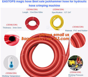 PVC reinforced oxygen acetylene twin hose PVC welding hose Tygon Material Oxygen Air Hose