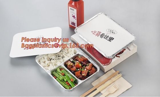 Popular household kitchen food packing aluminum foil container/pan/tray,Disposable Aluminium Foil Containers for Food Pa