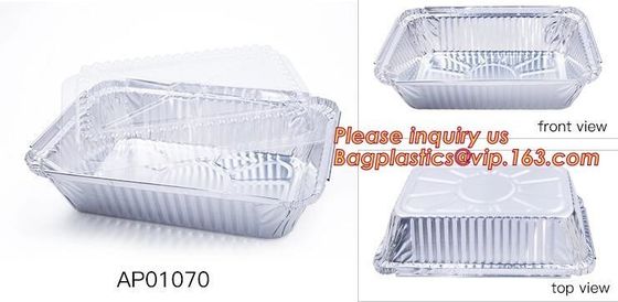 OEM Disposable kitchen use Aluminum Foil Container,Easy opening and simple Disposal Aluminium Foil Container BAGEASE PAC