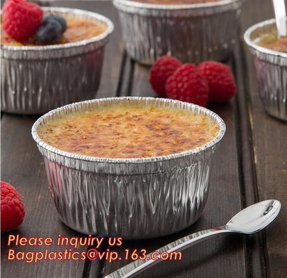 Rectangular Disposable Aluminum Foil Food Preserving Container,15ml 25ml 50ml 150ml 250ml Disposable Aluminum foil conta