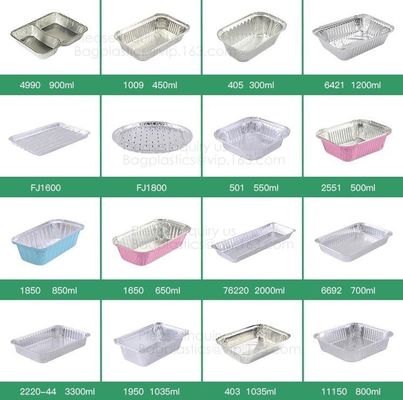 Microwave Disposable Aluminum Foil Pizza Baking Tray Pans container Sizes,pan box trays takeaway Container,kitchen and B