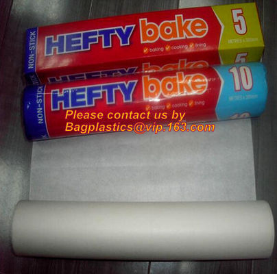 Non-stick Baking Greaseproof Parchment Aluminum Foil Lined Oneside Coating Paper,Baking parchment paper rounded waterpro