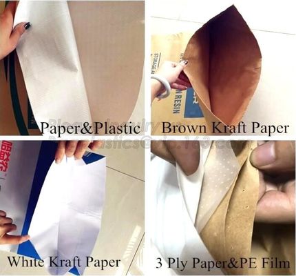 PAPER PLASTIC LAMINATED, BROWN KRAFT PAPER BAG, WHITE KRAFT PAPER, 3 PLY PAPER & PE FILM BAG, ANIMAL FOOD PACKAGE KRAFT