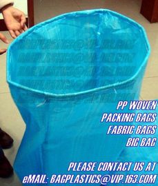 woven SHOP bag, FIBC bags, big bags, ground cover, tarpaulin, PE tarpaulin, weed mat, Flex