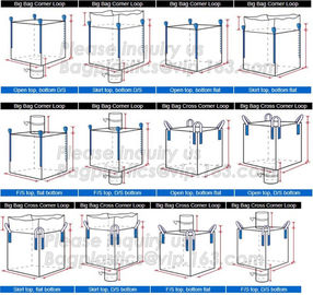 FIBC big bag High quality pp woven jumbo bulk bag,breathable pp woven big Bag/FIBC for Firewood Packing/ Big Bag ,transp