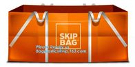 skip bulk bags pp material big bag jumbo bag for animal feed，Belts Tubular Jumbo Bag U-Type Jumbo Bag Mesh Bag High Load