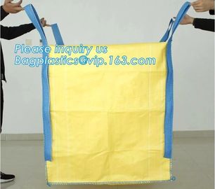 Type A polypropylene fibc big bag recycle jumbo super big bags 1500 fabric woven bulk fertilizer pe liner pp jumbo bags