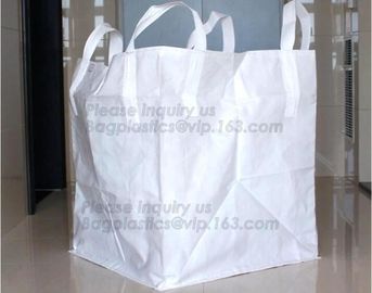 China Factory price 100% new material 1 ton 1.5 ton PP bulk bag woven big bag jumbo bags FIBC,polypropylene pp woven bul