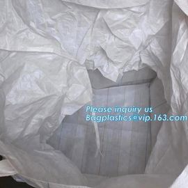 China supplier 100% new material 1 ton PP bulk bag woven big bag jumbo bags with top fill skirt,pp woven ton bag pp wove