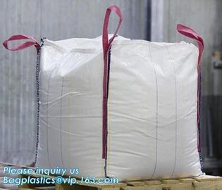 PP Woven Big Bulk Cement Packaging Rice Jumbo Bag Sack,PP jumbo bag/ big bag/ton bag for sand, building material, chemic