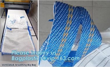 customizable PP u-panel baffle big bag /coated white woven PP jumbo bag/ventilated 4 panel baffle bag/all colors availab