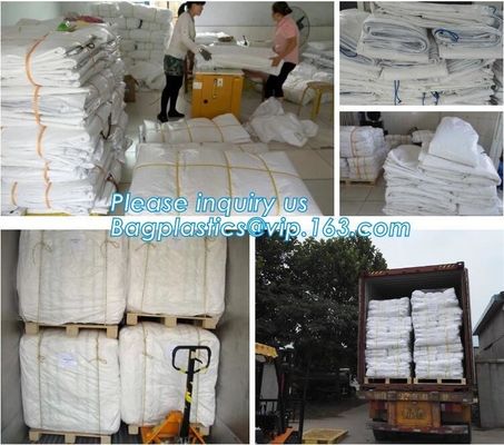 10 Mil Open Top Drawstring Roll Off Container Liners,4mil open top white drawstring dumpster container liners, bagplasti