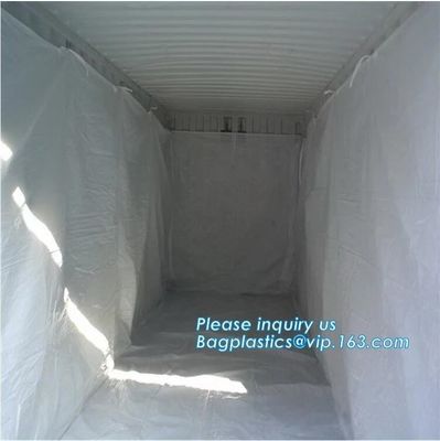 6Mil Drawstring White Waterproof Dumpster Container Liners,Recycled PE Dumpster Container Liners For Garbage Disposable