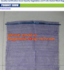 PP net vegetables leno mesh bag Color raschel PP PE mesh Plastic Nets bags tomato mesh bag,Agriculture Industrial Use an