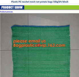 Agriculture Industrial Use and Accept Custom Order Raschel Mesh Bags for Vegetables,Orange onion potato vegetable fruit