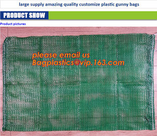 Agriculture Industrial Use and Accept Custom Order Raschel Mesh Bags for Vegetables,Orange onion potato vegetable fruit