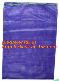 Supply Professional PE 50 lb mesh Leno Raschel onion packing bag,agricultural use PE Plastic Raschel mesh bag for packin