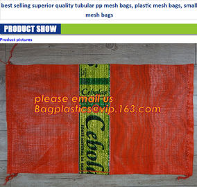 agricultural use PE Plastic Raschel mesh bag for packing vegetables,PP WOVEN Leno raschel mesh net bag for fruit and veg