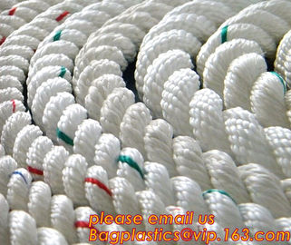 8mm polypropylene rope 8-ply mooring ship rope used ship rope, polypropylene rope, PET+PP rope