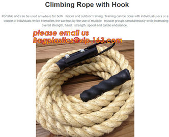 Gym Climbing Rope, Climbing Rope With Hook, Sisal Climbing Ropes, Climbing Rope With Hook