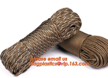 Military standard barided Static Ropes, Air cargo restraint military pallet nets, Industrial Static Ropes work for posit