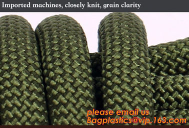 Soft emergency escape rope thin polyester rope, safety rope, climbing rope, protective escape rope, braided polyester