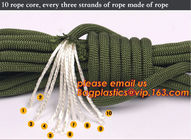 Soft emergency escape rope thin polyester rope, safety rope, climbing rope, protective escape rope, braided polyester