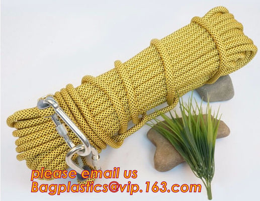climbing rope, protective escape rope polyester rope, escape rope, High-altitude escape rope rescue rope(fire escape,res
