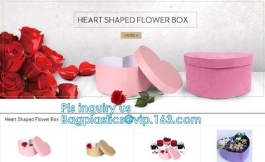 Gift Box Paper Wedding,Gift Paper Box Custom,Pink Small Round Chocolate Hard Paper Gift Box,ribbon bow flip kraft paper