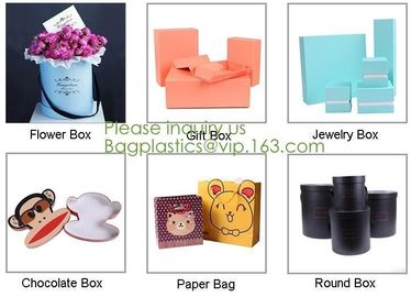 Designed Pe Coated Take Away Custom Printed Customised Bridesmaid House Shape Gift Box,Luxury Cardboard Flip Top Ribbon