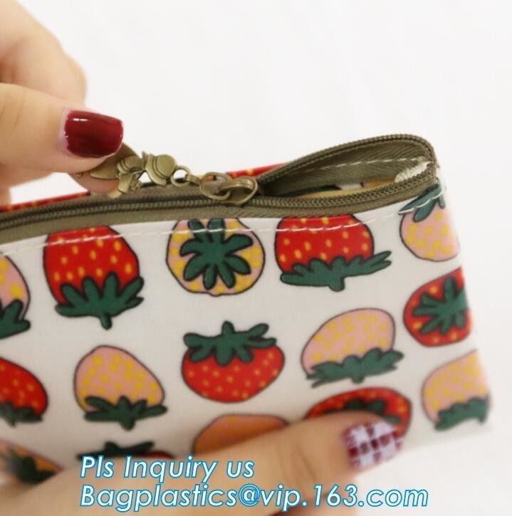 Canvas Cosmetic Pen Pencil Stationery Bag, stamping fashion girl pen pencil stationery bag, Storage Bag Promotional Canv