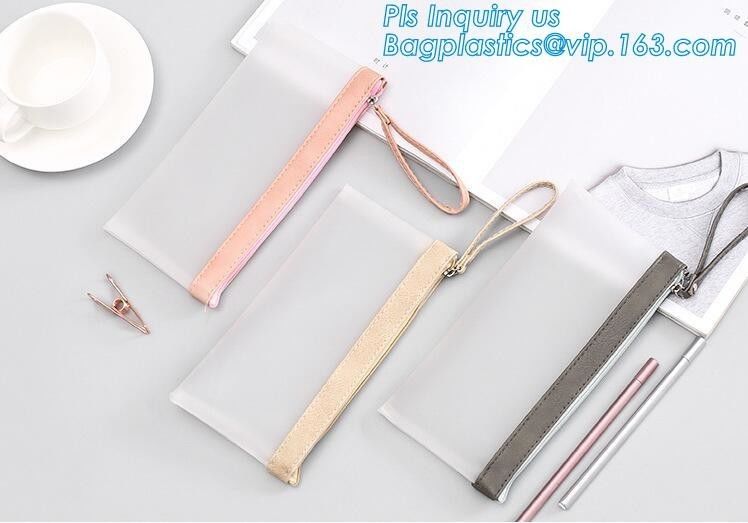 Export to Japan silicone pencil bag, neoprene customized logo pencil bag, zipper lovely large capacity students learning