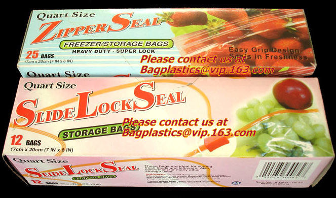 custom food packaging plastic Zip lockk bag, zipper bag, clear zip lock bag sealed plastic