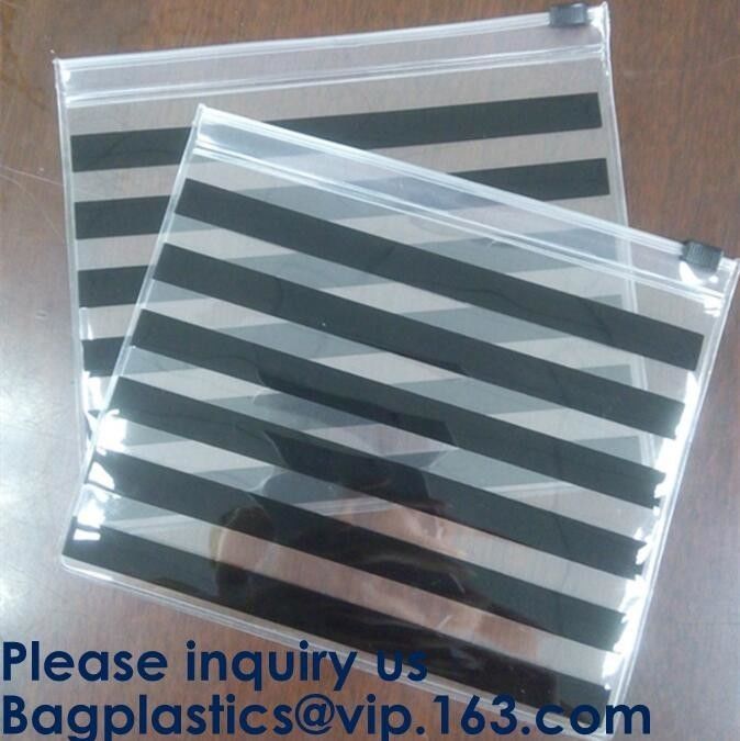 Frosted PVC Slider Zipper Bag Plastic Bag/ Recyclable Waterproof Transparent PVC Towel Bag,Slider Zipper Pvc Pouch Ziplo
