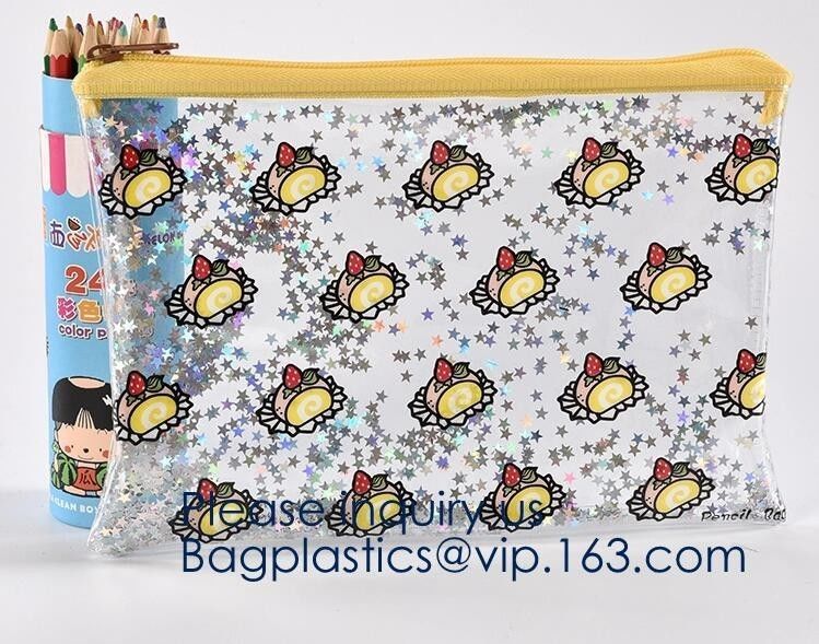 EVA Zip lockk Bags Portable Travel MakeupToiletry Cosmetic Bag Packing Pouch,skin care bag cosmetic sample bag with nylon